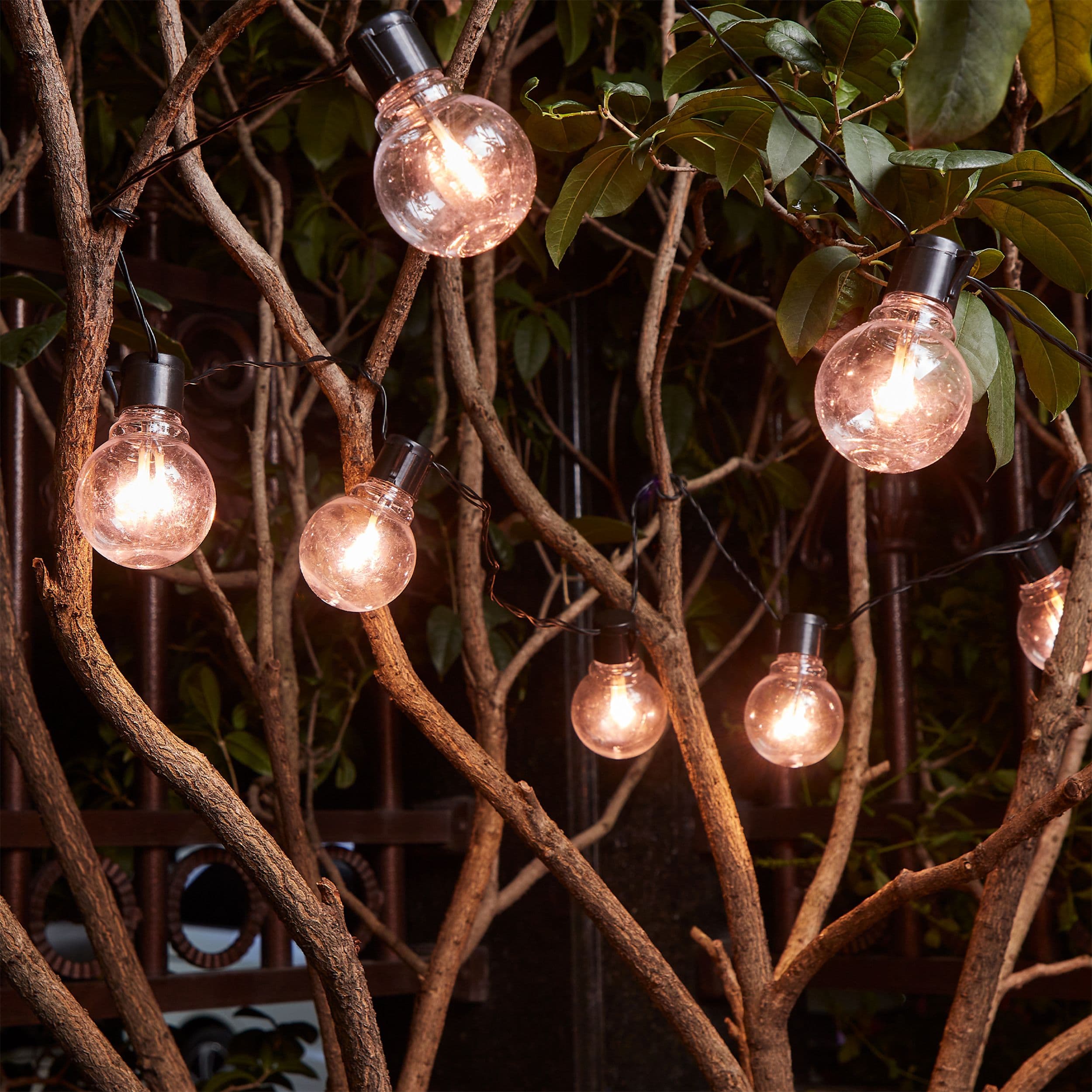Partaj LED 4.5 Meter Transparent Outdoor Fairy Lights
