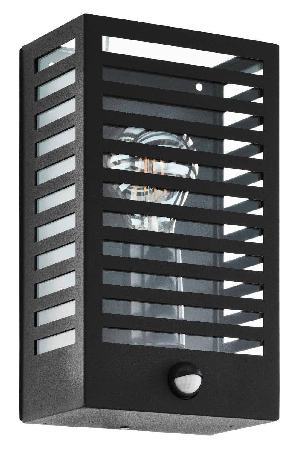Alamonte 3 Steel Caged IP44 Outdoor Wall Light