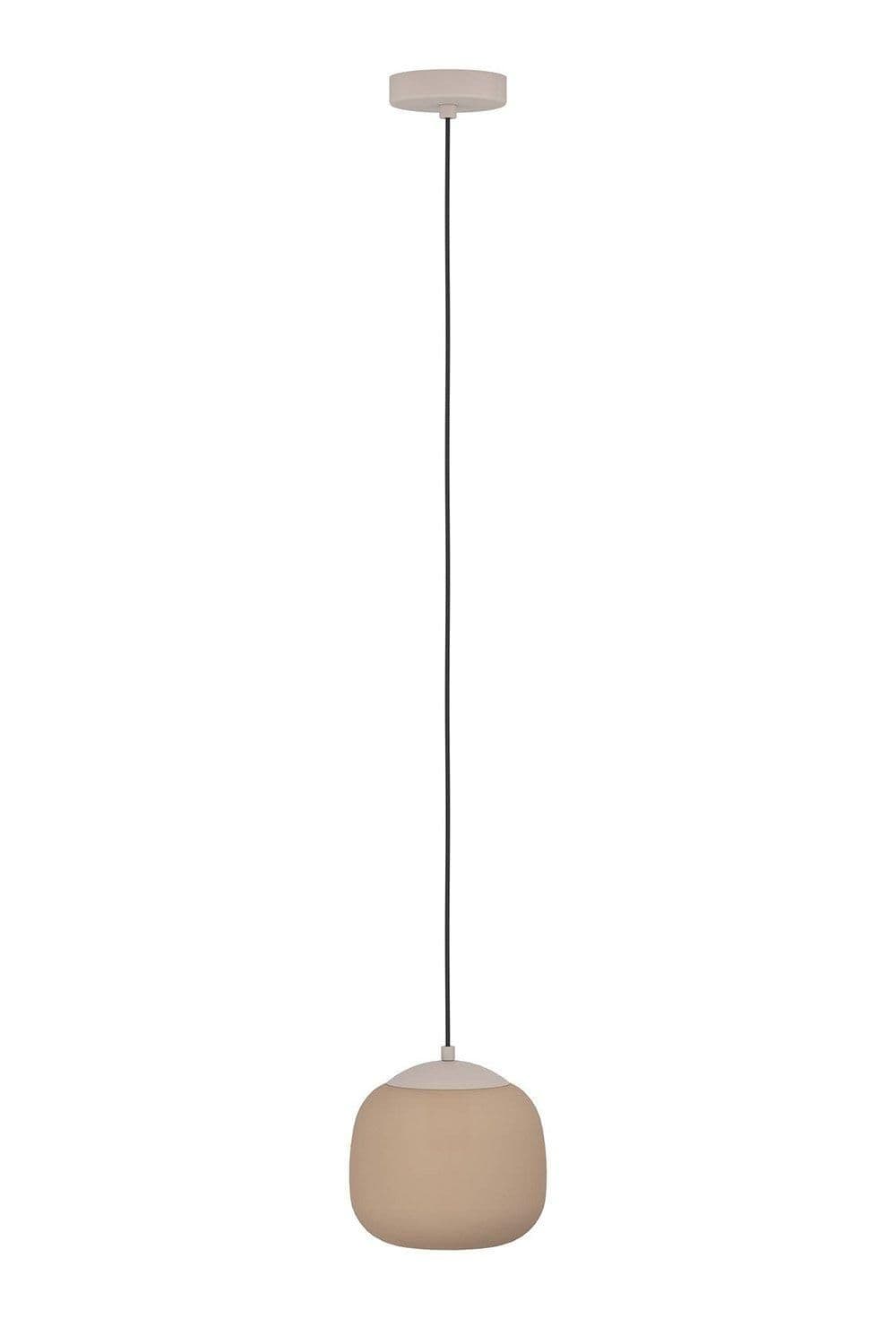 Cominio Two Toned Satin Glass Single Pendant Light