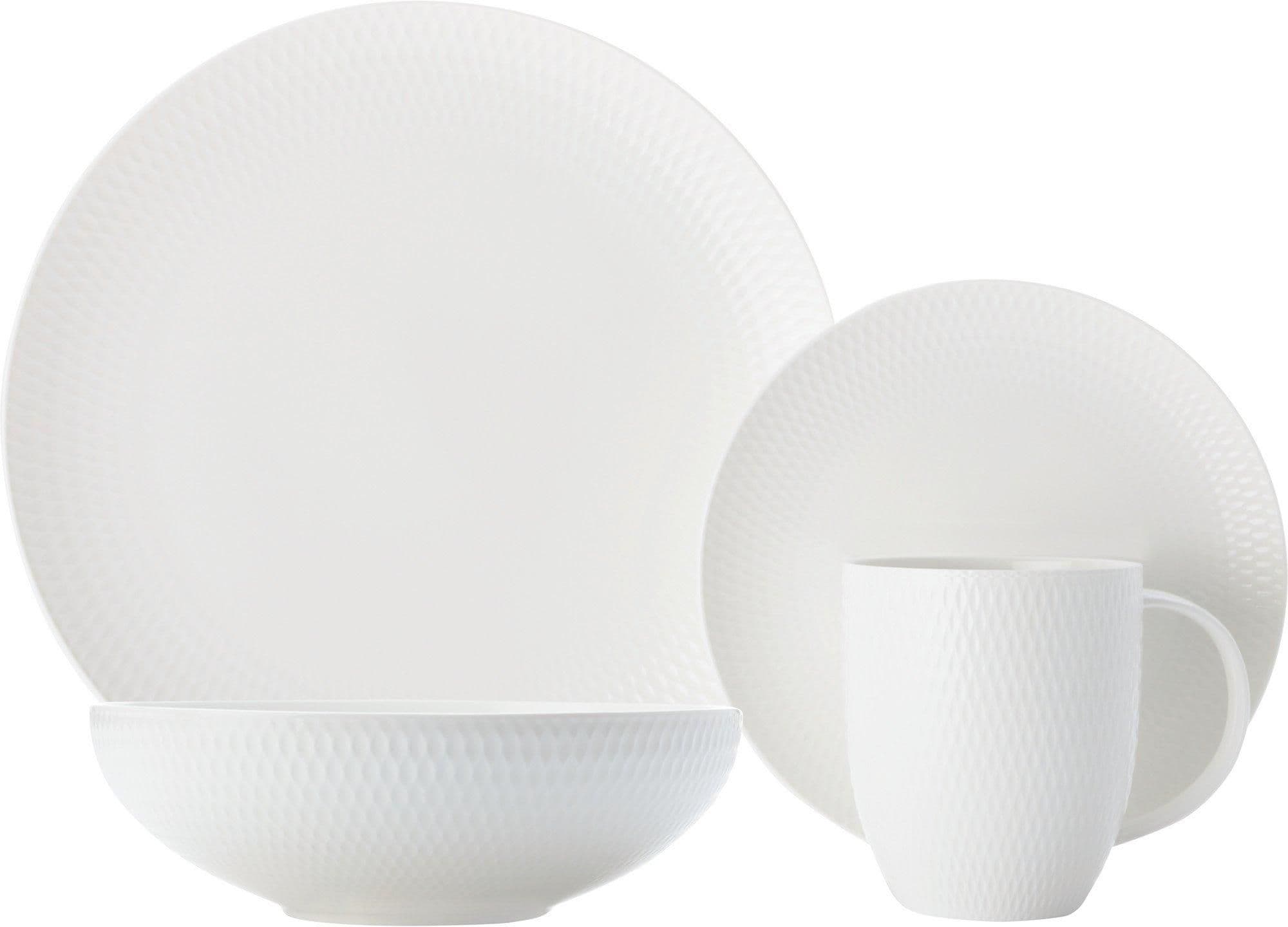 Basics Diamonds 16 Piece Dinner Set