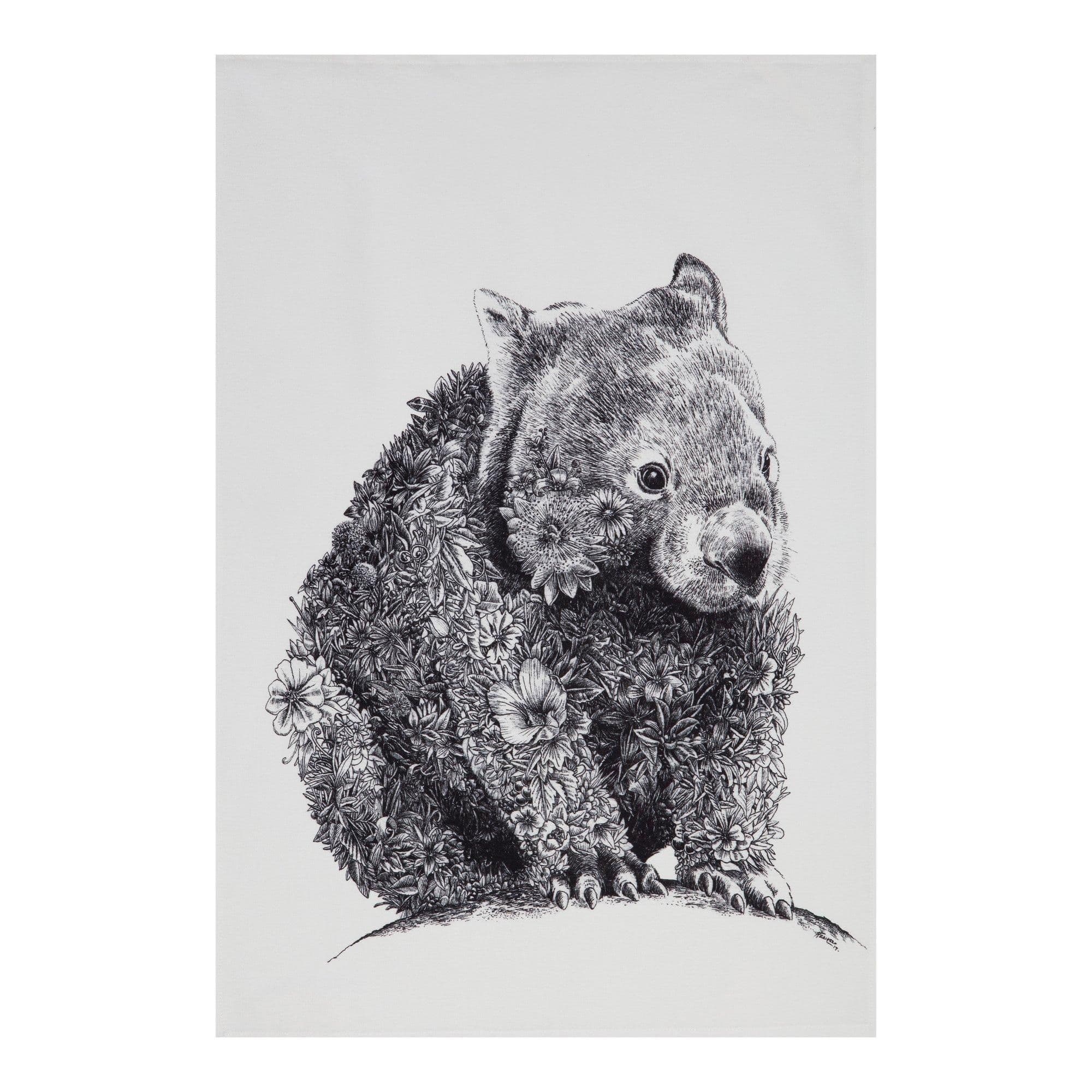 Marini Ferlazzo Wombat Tea Towel