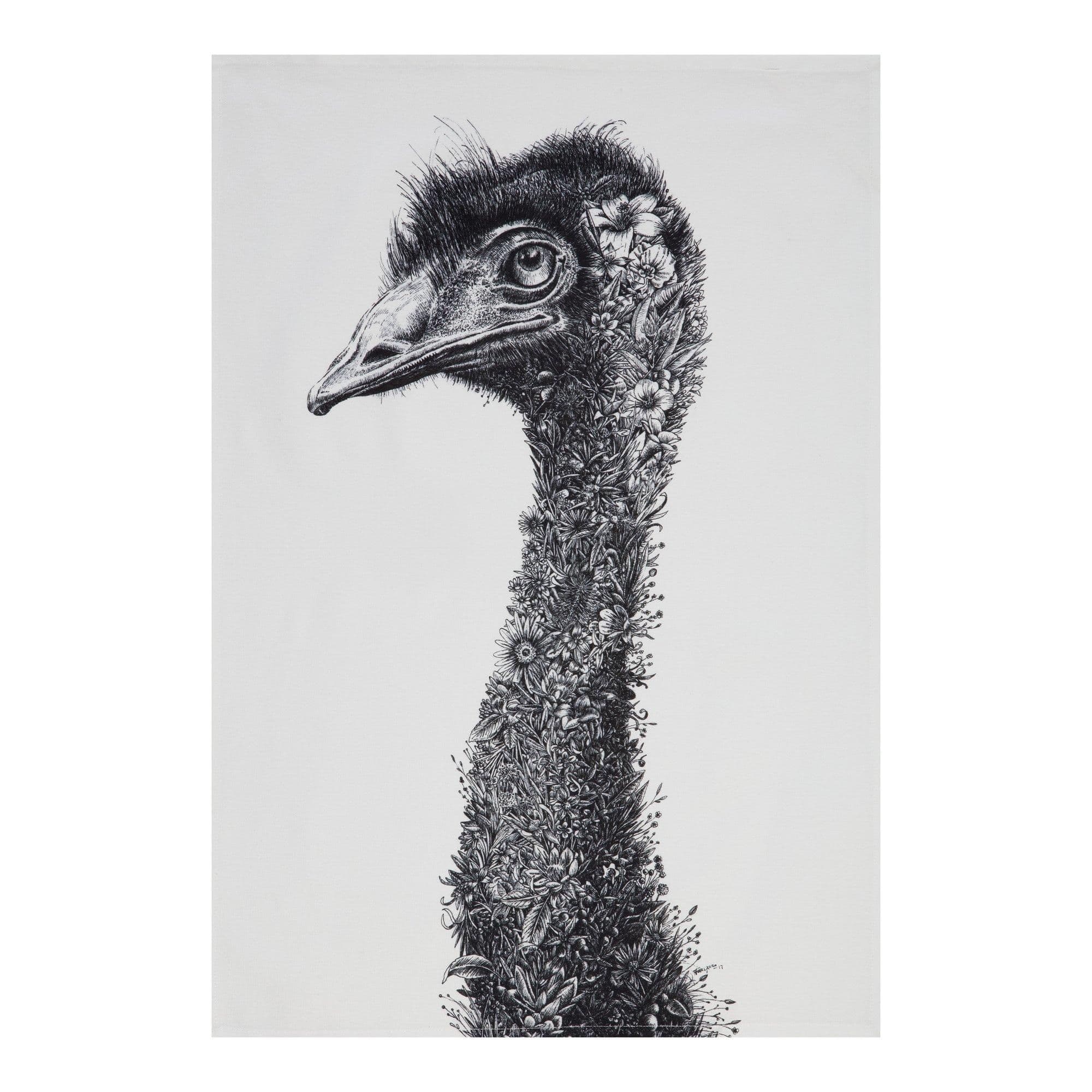 Marini Ferlazzo Emu Tea Towel