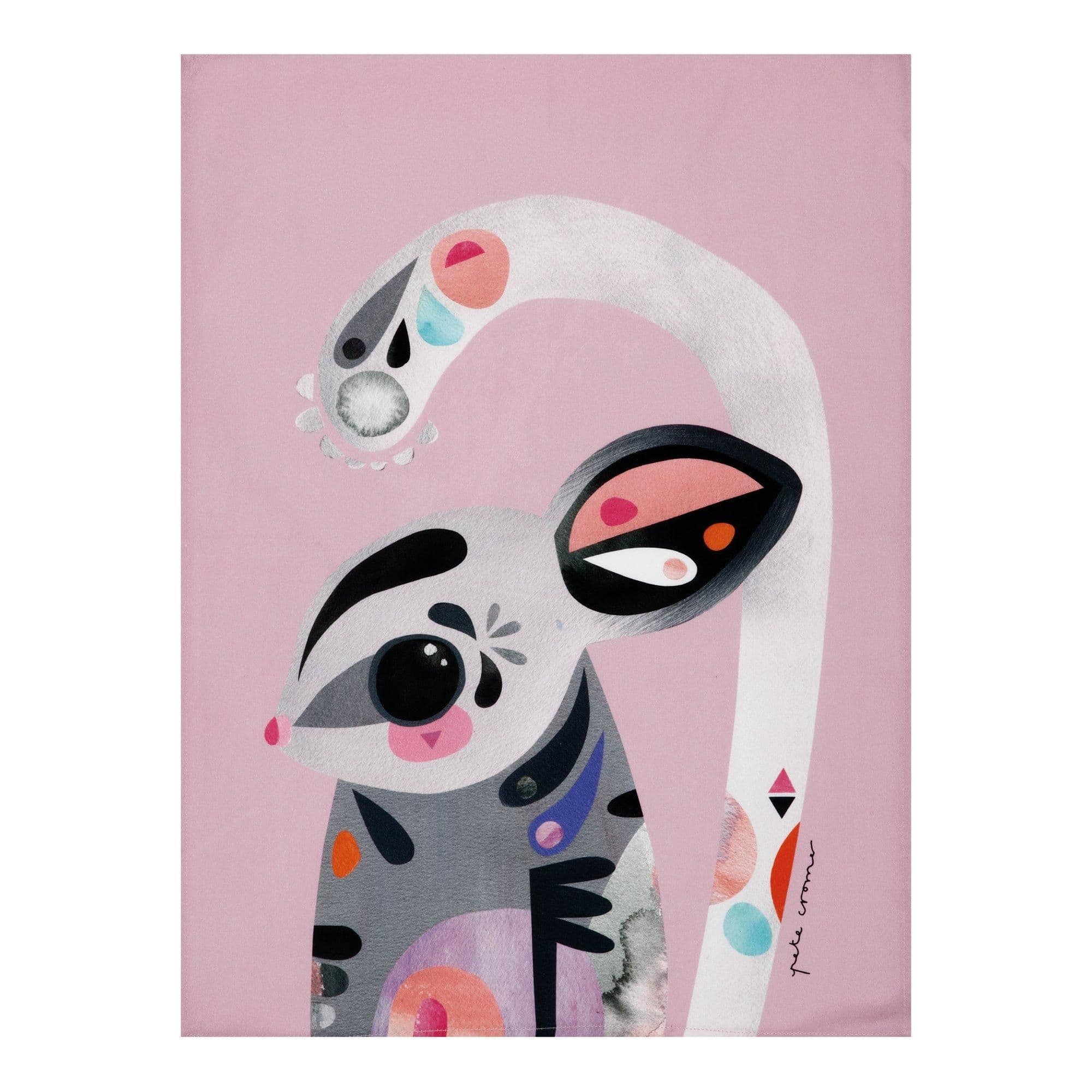 Pete Cromer Sugar Glider Tea Towel