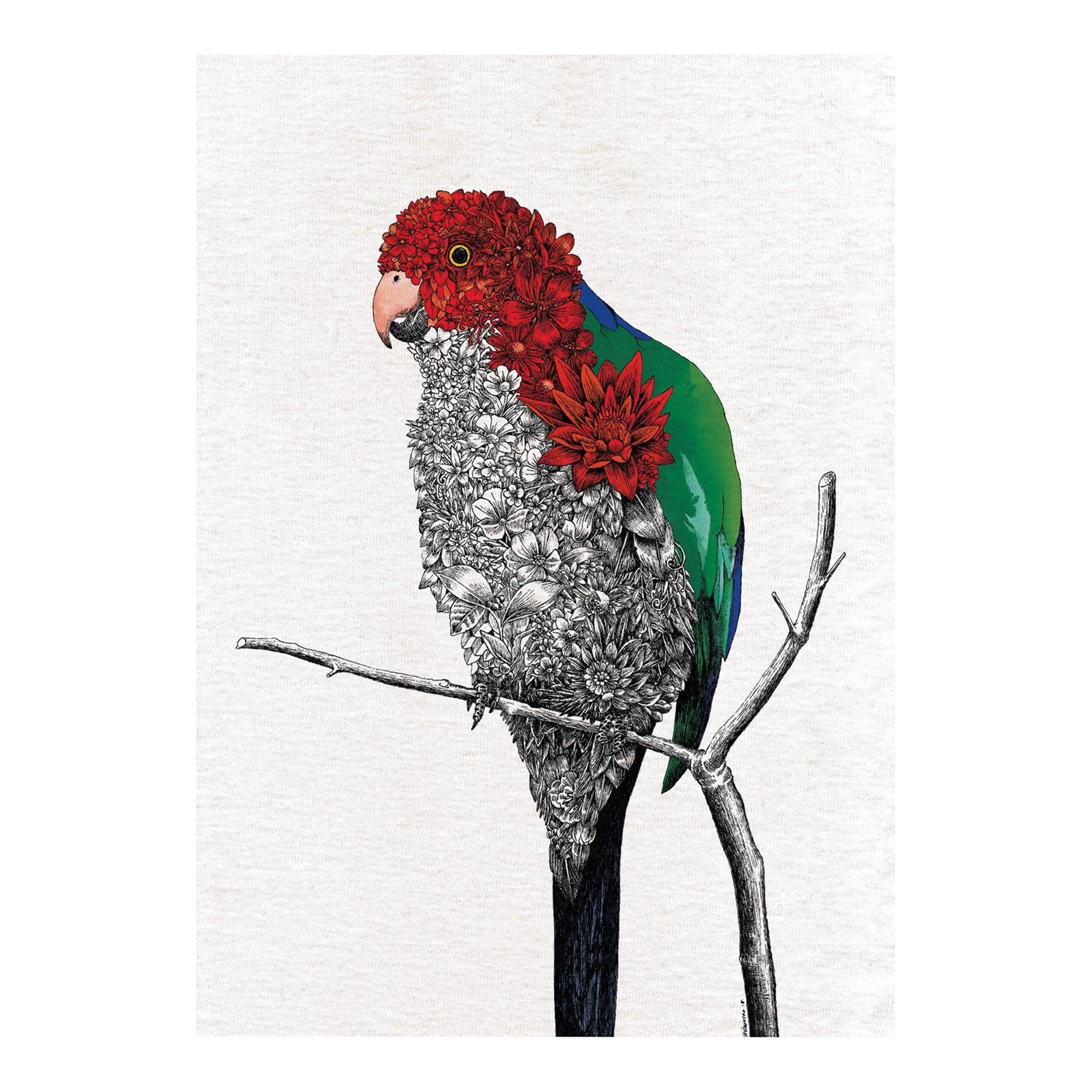 Marini Ferlazzo Australian King Parrot Tea Towel
