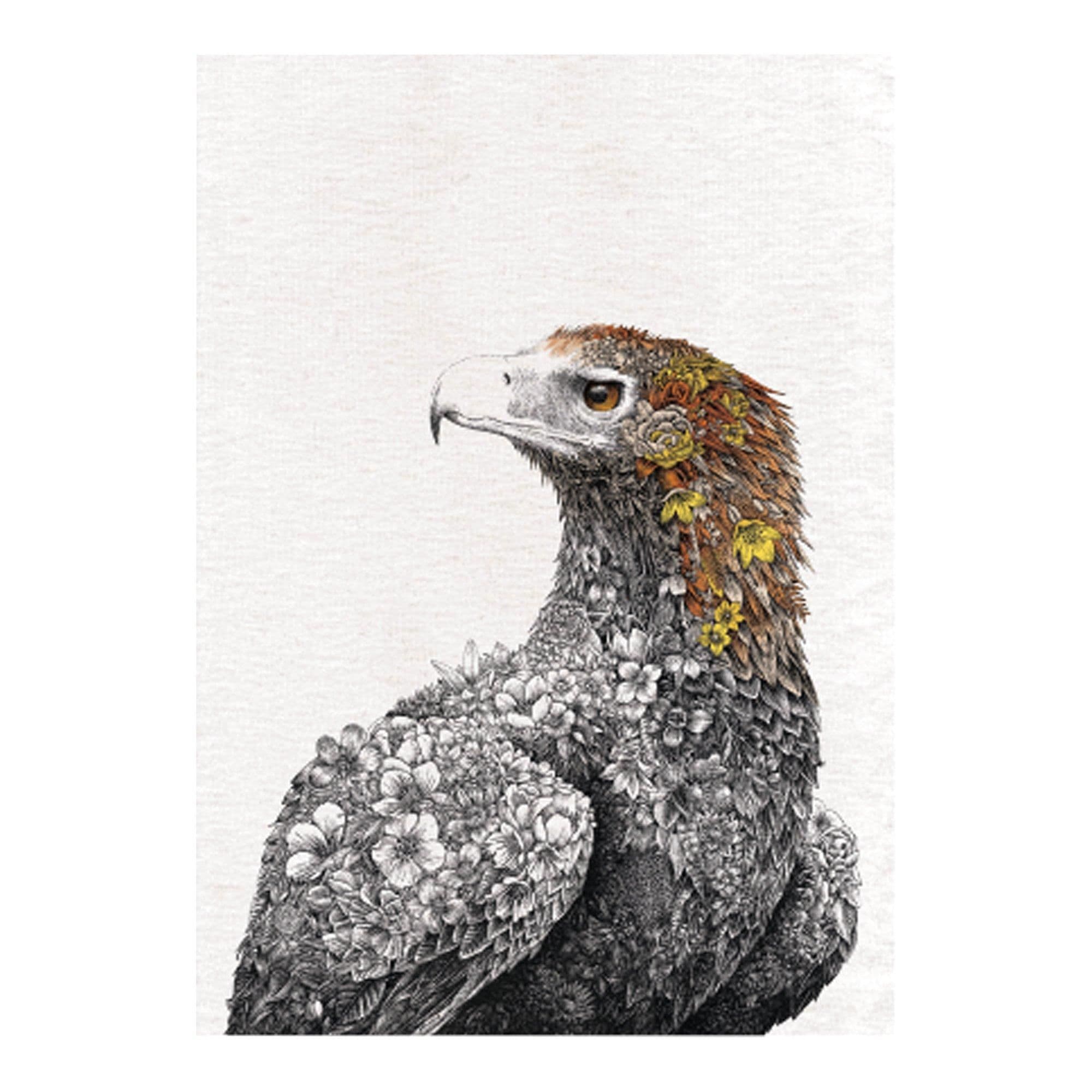 Marini Ferlazzo Wedge tail Eagle Tea Towel