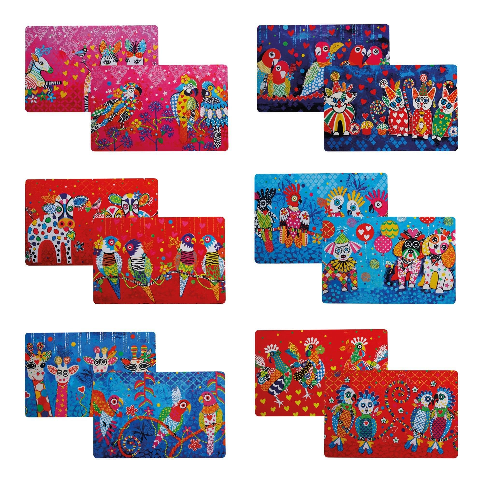 Love Hearts Reversible Placemats