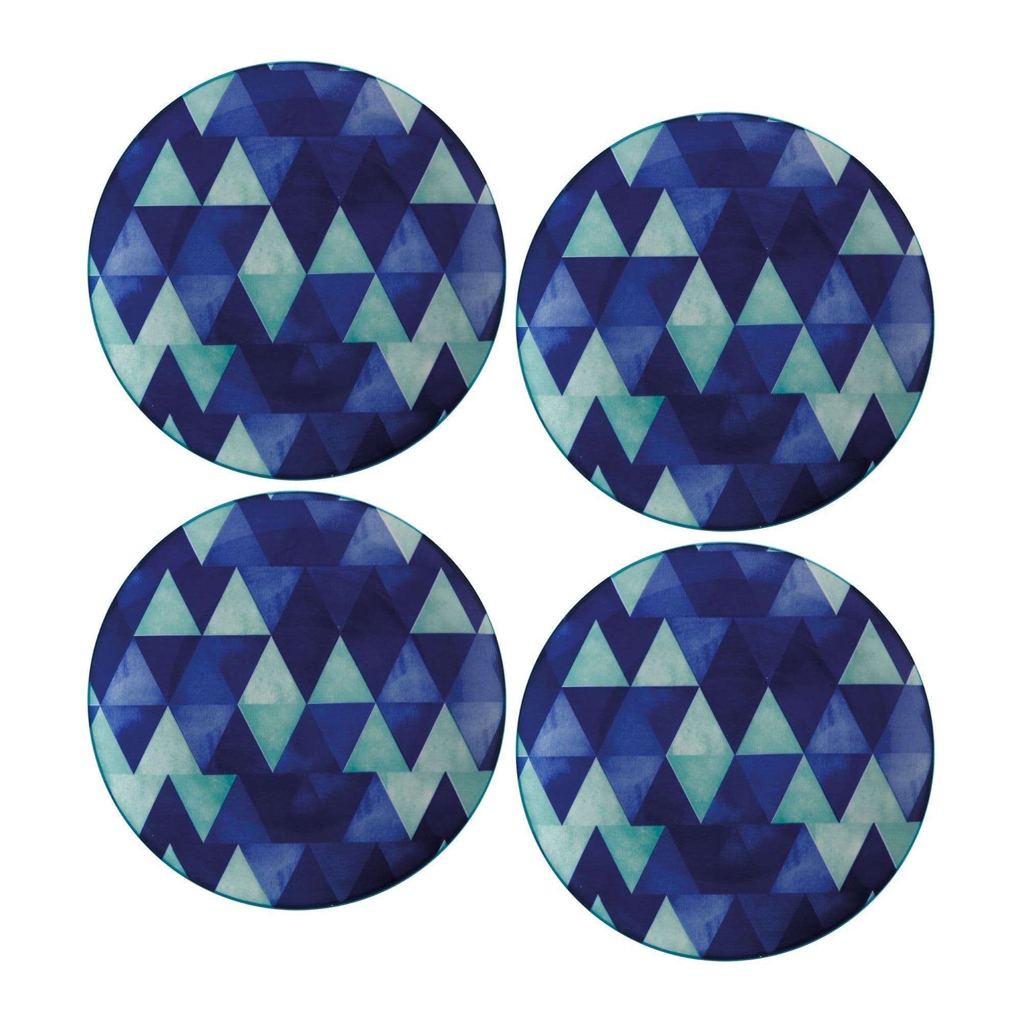Set 4 Reef Triangles 20cm Side Plates