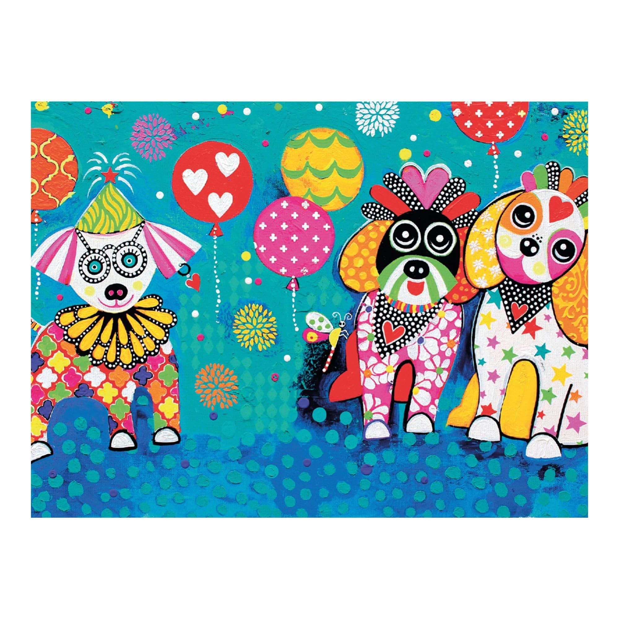 Love Hearts Oodles Love Tea Towel