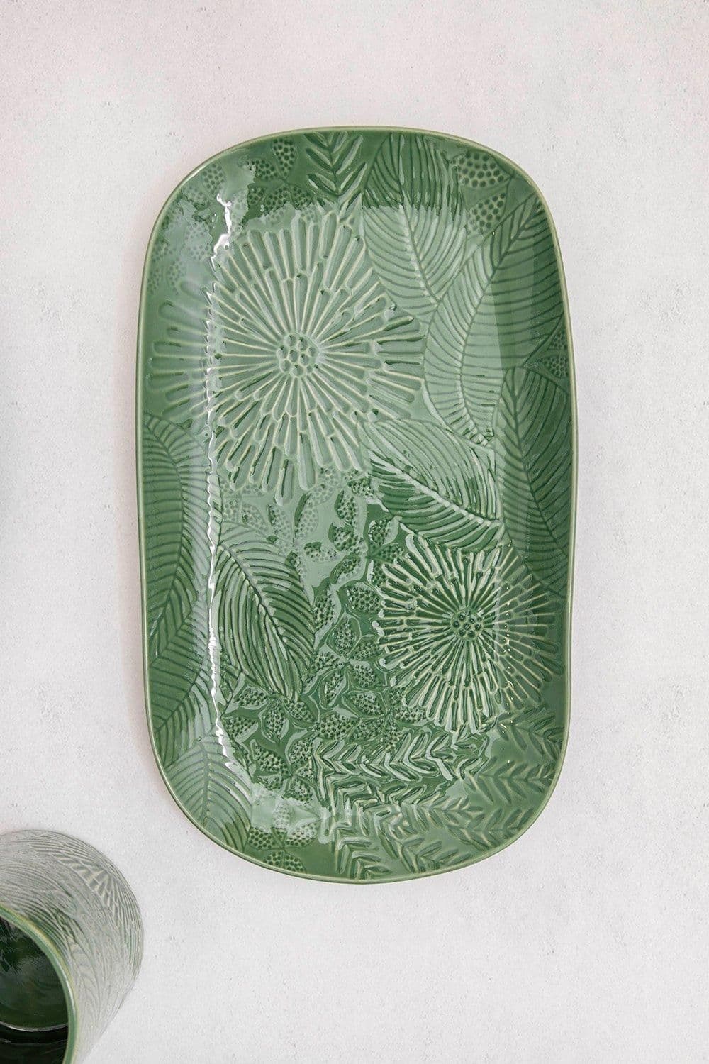 Panama 39cm Oblong Kiwi Platter