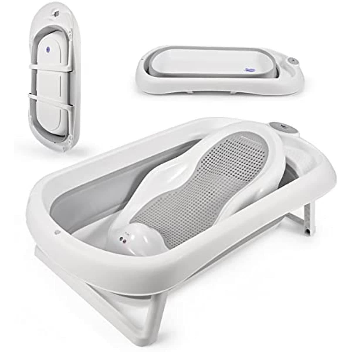 Foldable Bath Tub Non Slip Bathing Shower