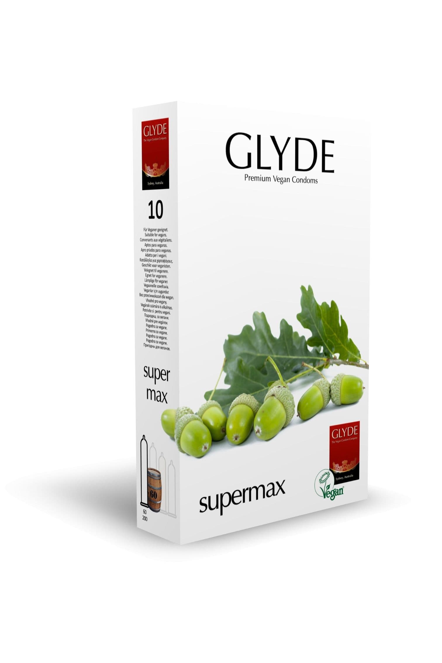 Ultra Super Max Vegan Condoms 10 Pack
