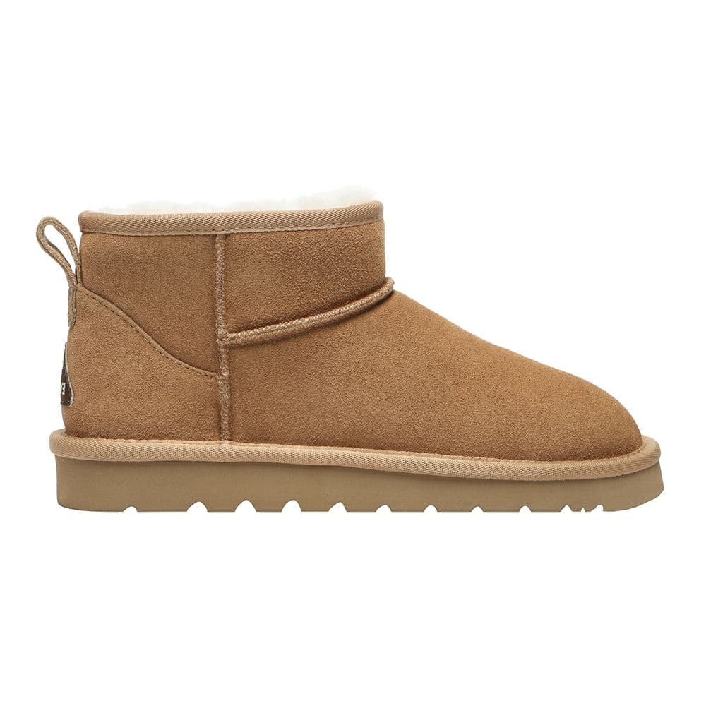 EverAu Australia Women's Real Sheepskin Finch Ultra Mini Classic Boots with EVA Sole in Brown | Size: 9