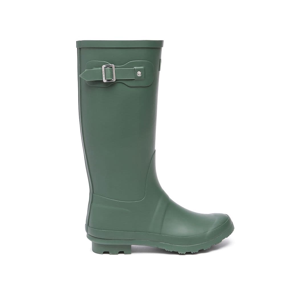 EverAu Australia Women's Goose Tall Gumboots in Olive | Size: 3