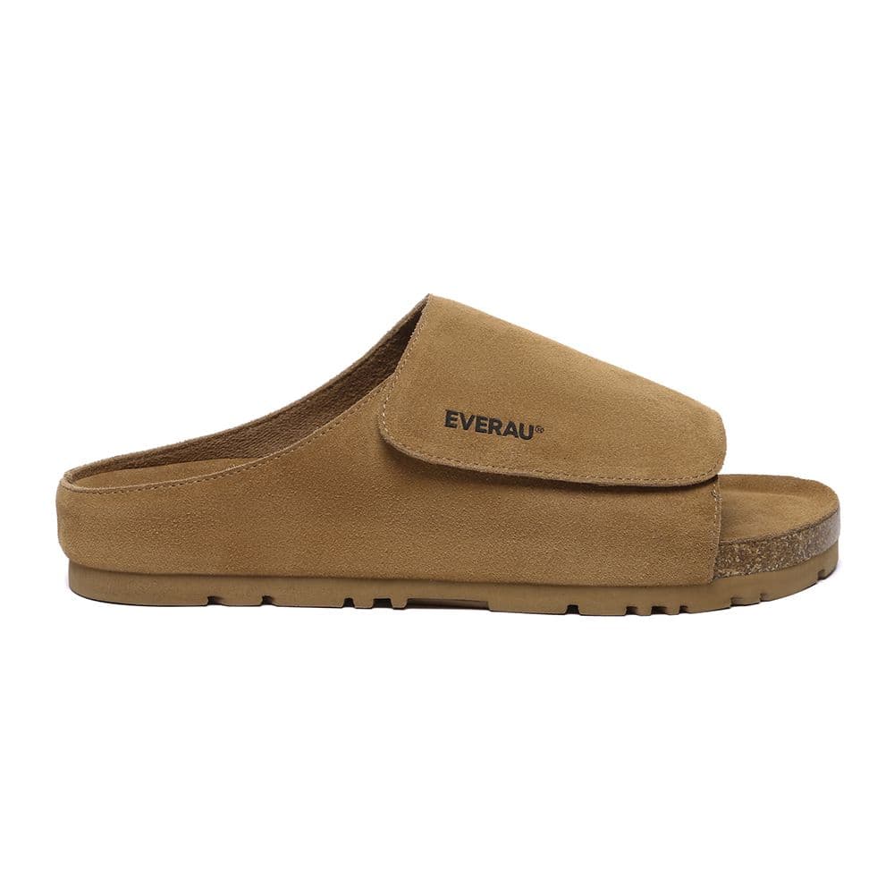 EverAu Australia Women's Jacky Leather Sandals in Brown | Size: 7