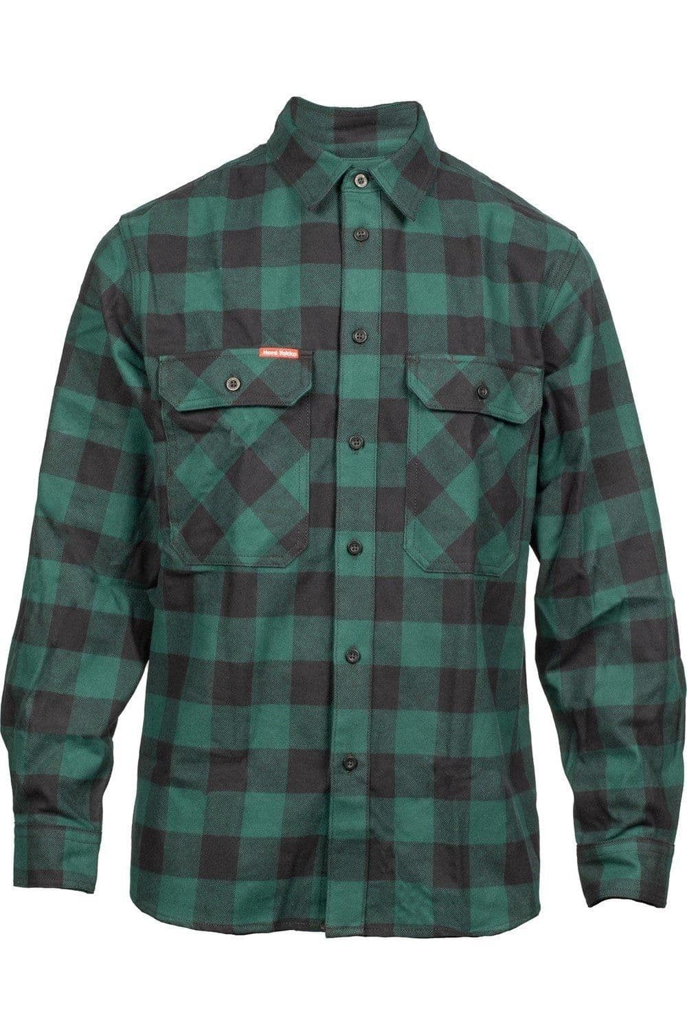 Long Sleeve Check Flannel Shirt