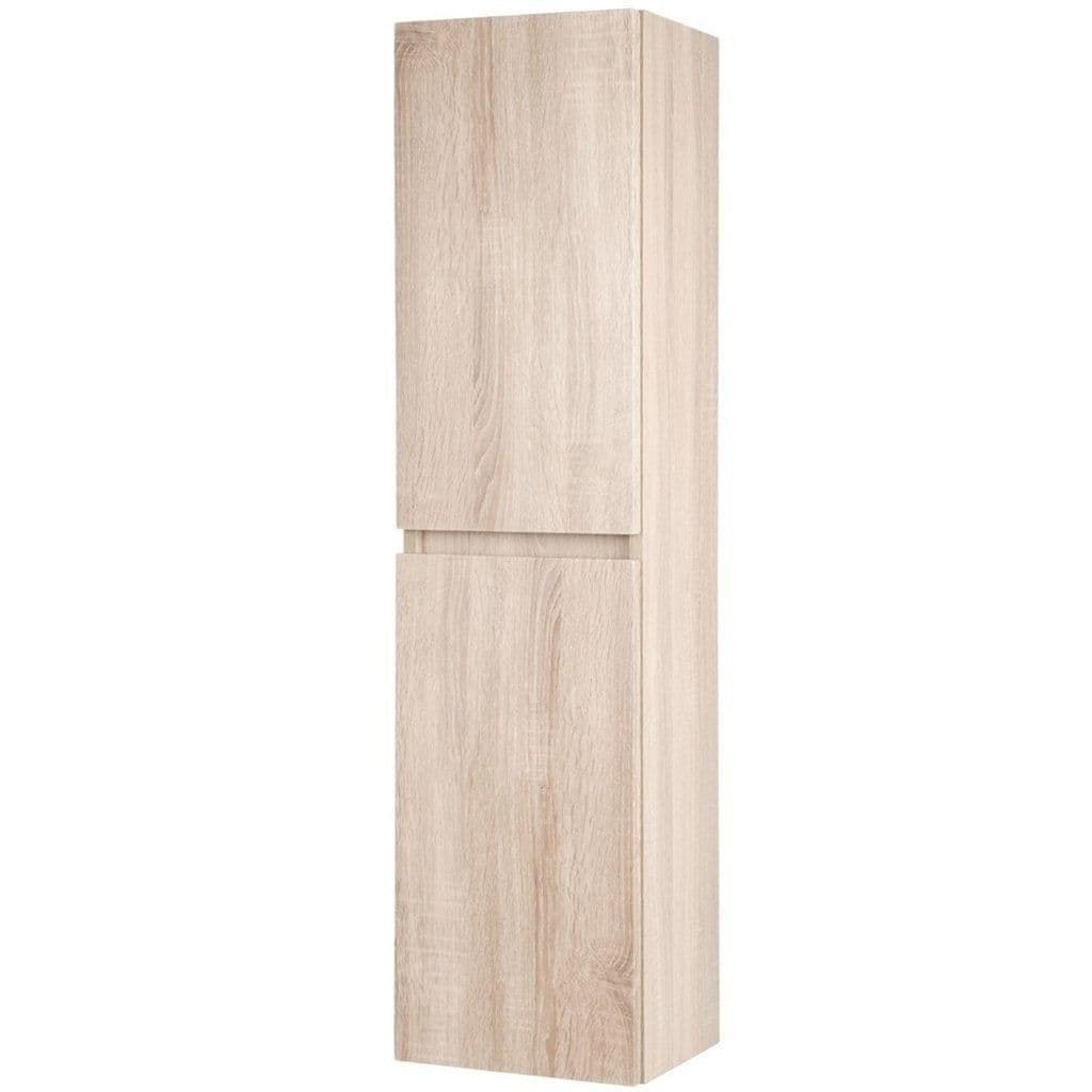 Sonoma Oak 1200mm Bathroom Wall Mounted Side Unit