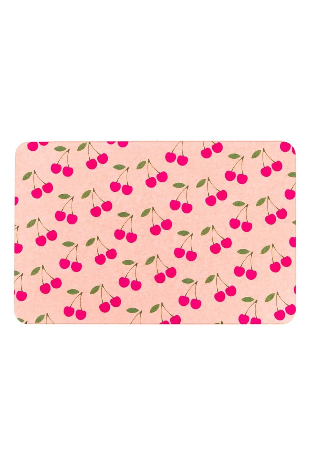 Cherries Stone Non Slip Bath Mat