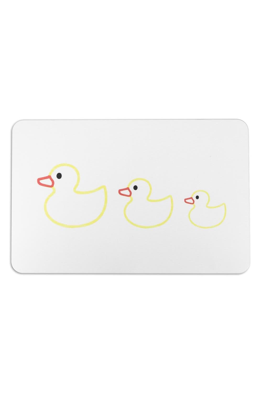 Rubber Duck Family Stone Non Slip Bath Mat