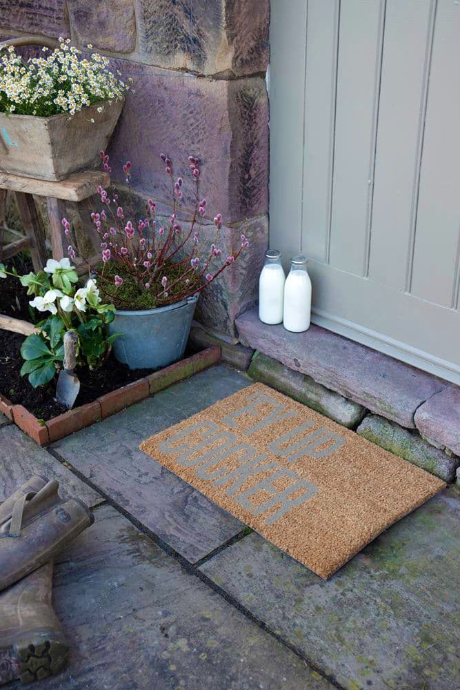 Ey Up Cocker Slang Doormat