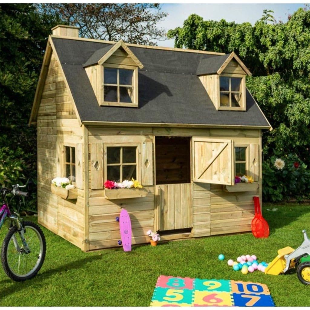 8 7" x 6 Cottage Playhouse