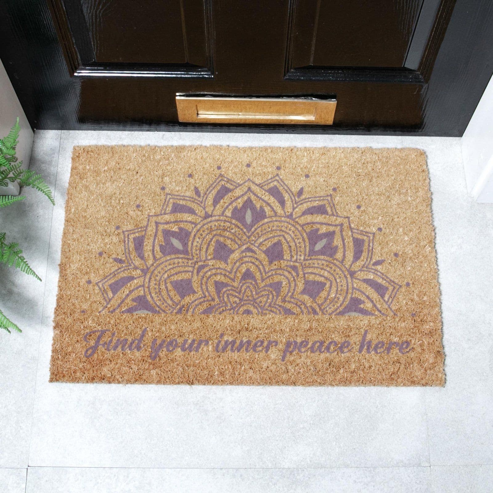 Find Your Inner Peace Doormat