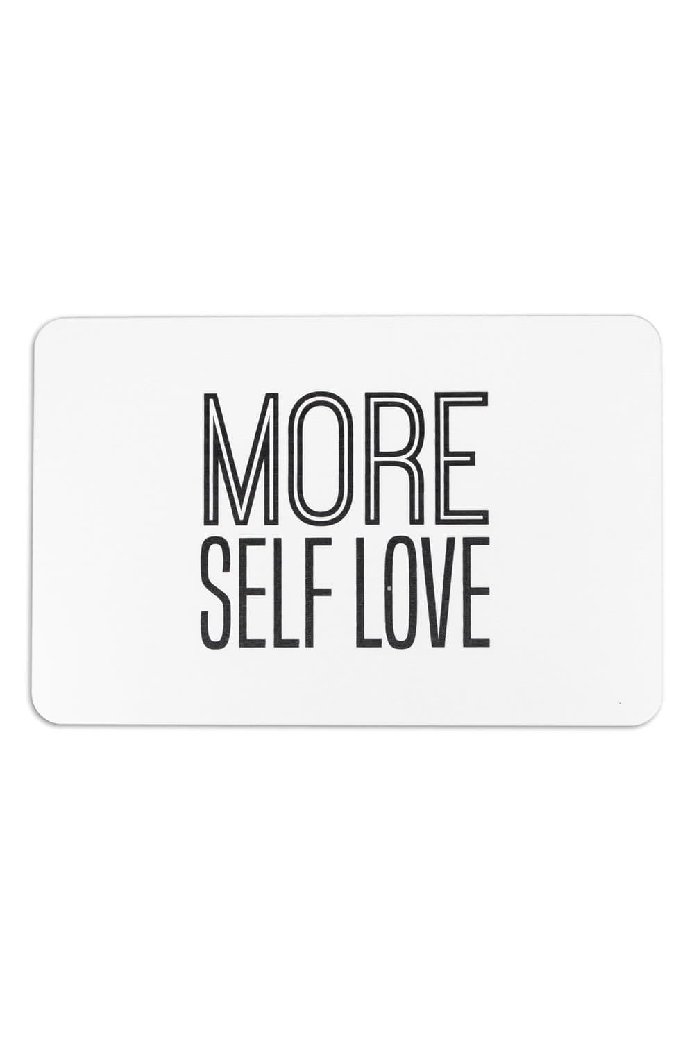 More Self Love Stone Non Slip Bath Mat