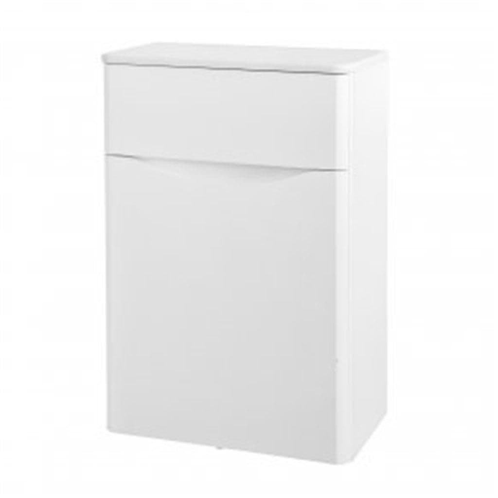 Gloss Bathroom Back to Wall WC Toilet Unit 500mm Wide
