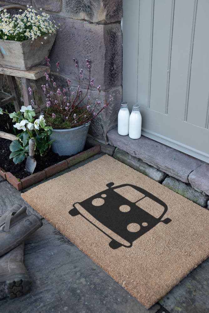 Campervan Country Coir Doormat