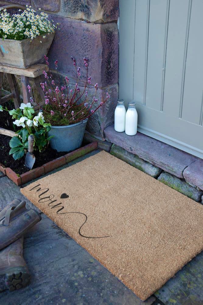 Moin Heart Country Coir Doormat