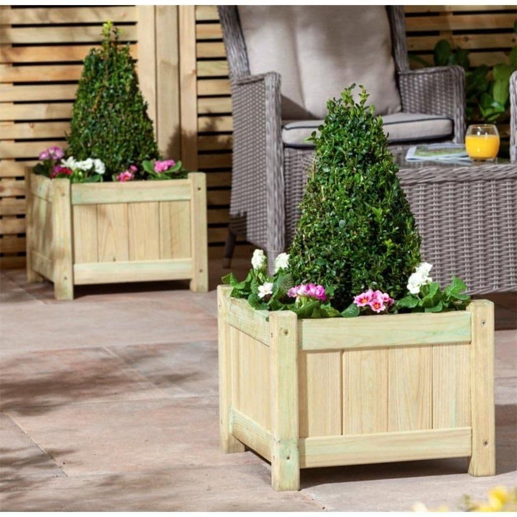 Pressure Treated Planters