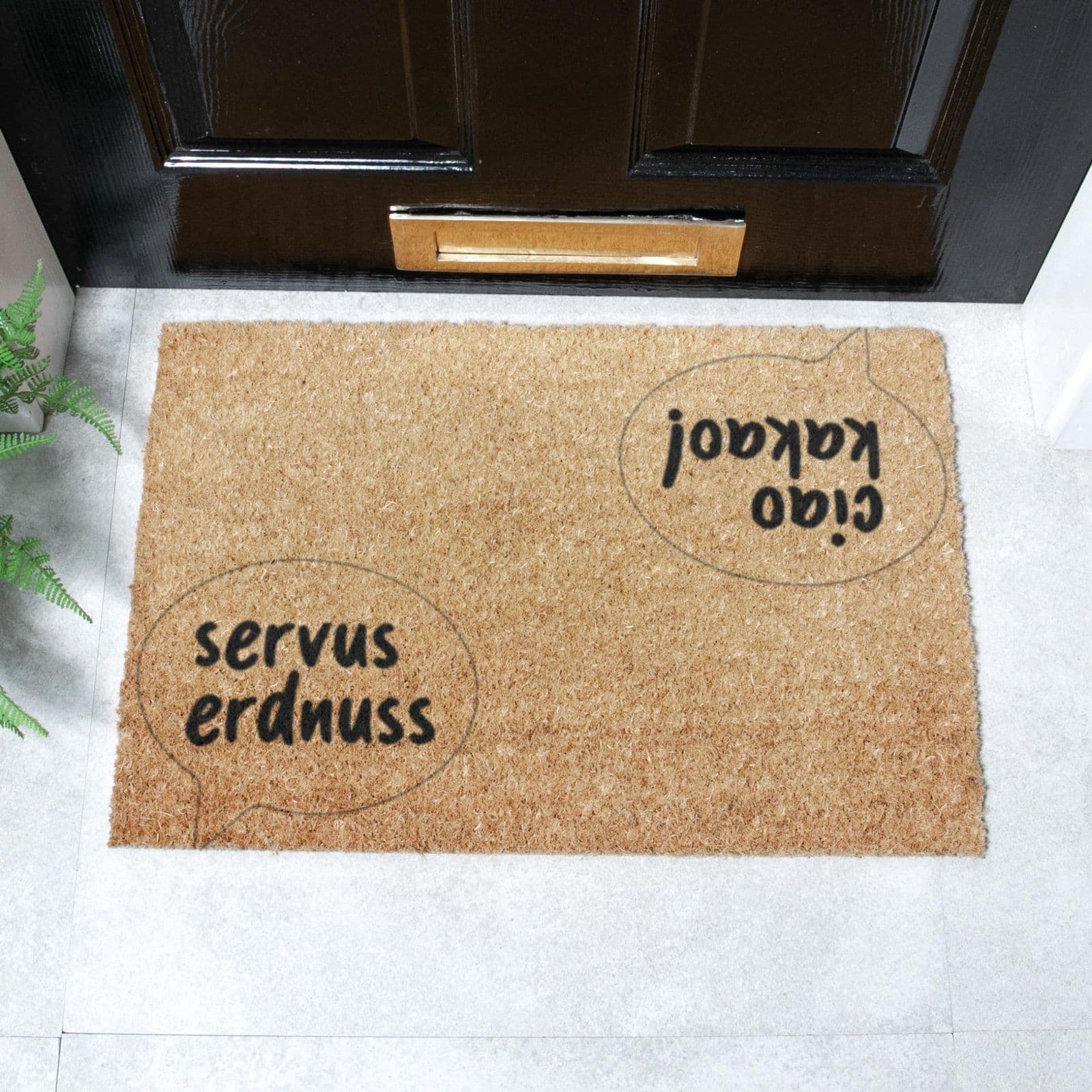 Servus Erdnuss Doormat