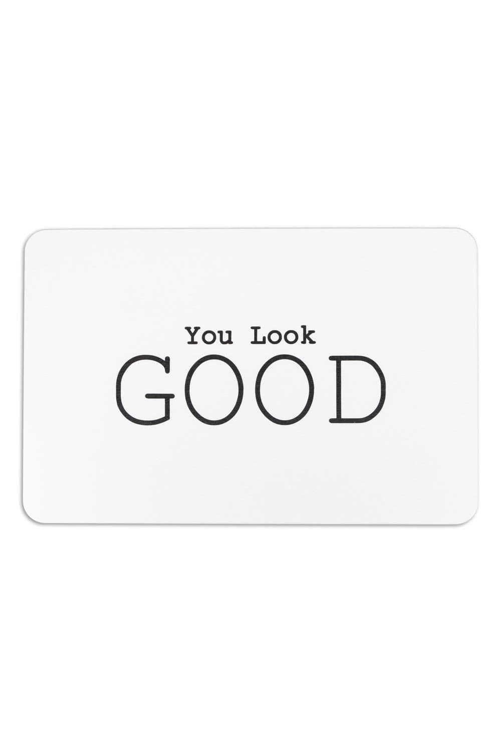 You Look Good Stone Non Slip Bath Mat