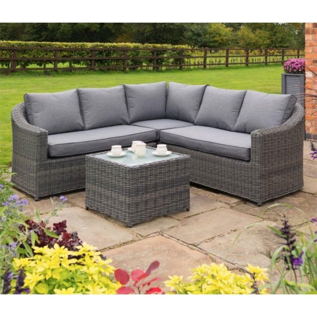 5 Seater Weave Lounge Corner Set