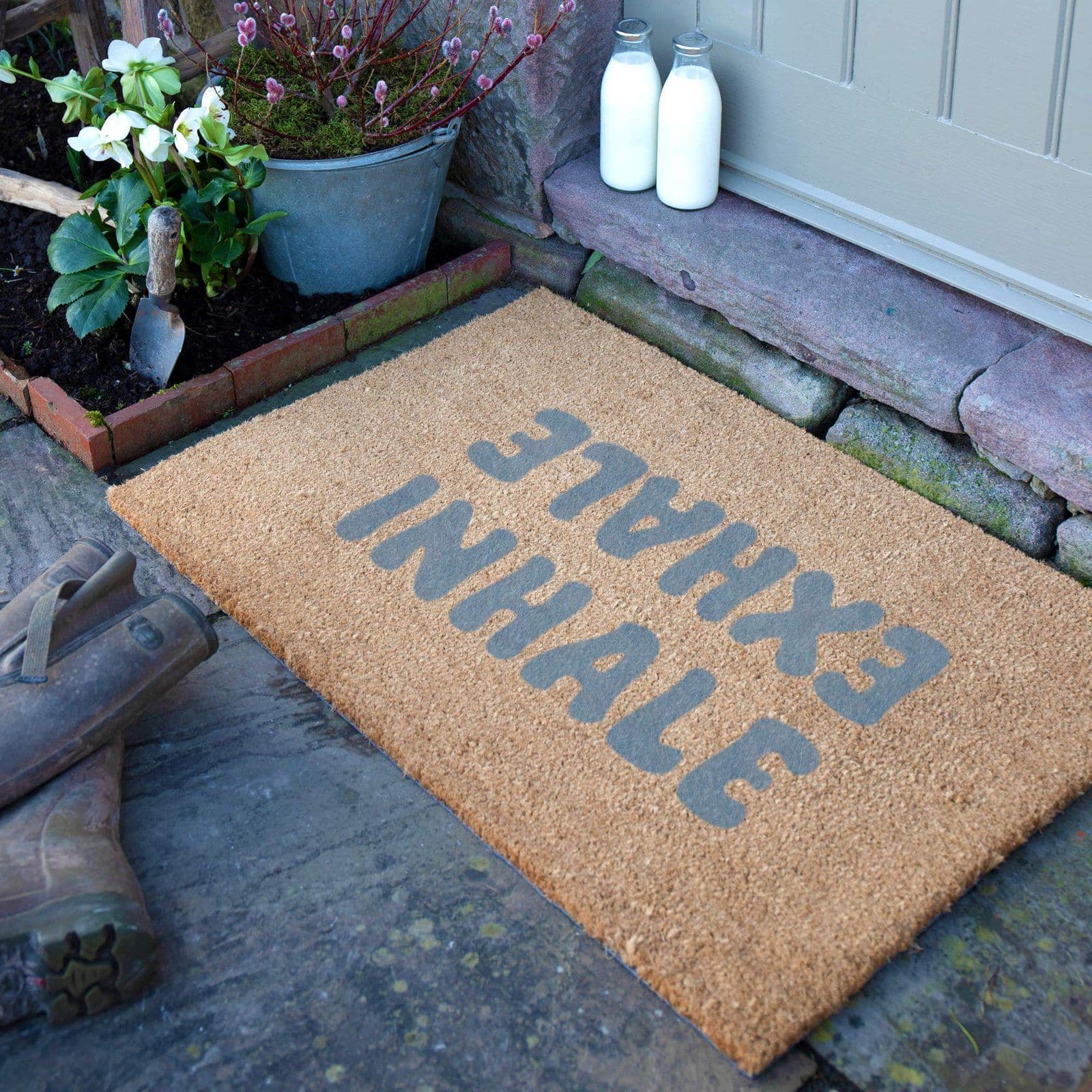 Inhale Exhale Doormat
