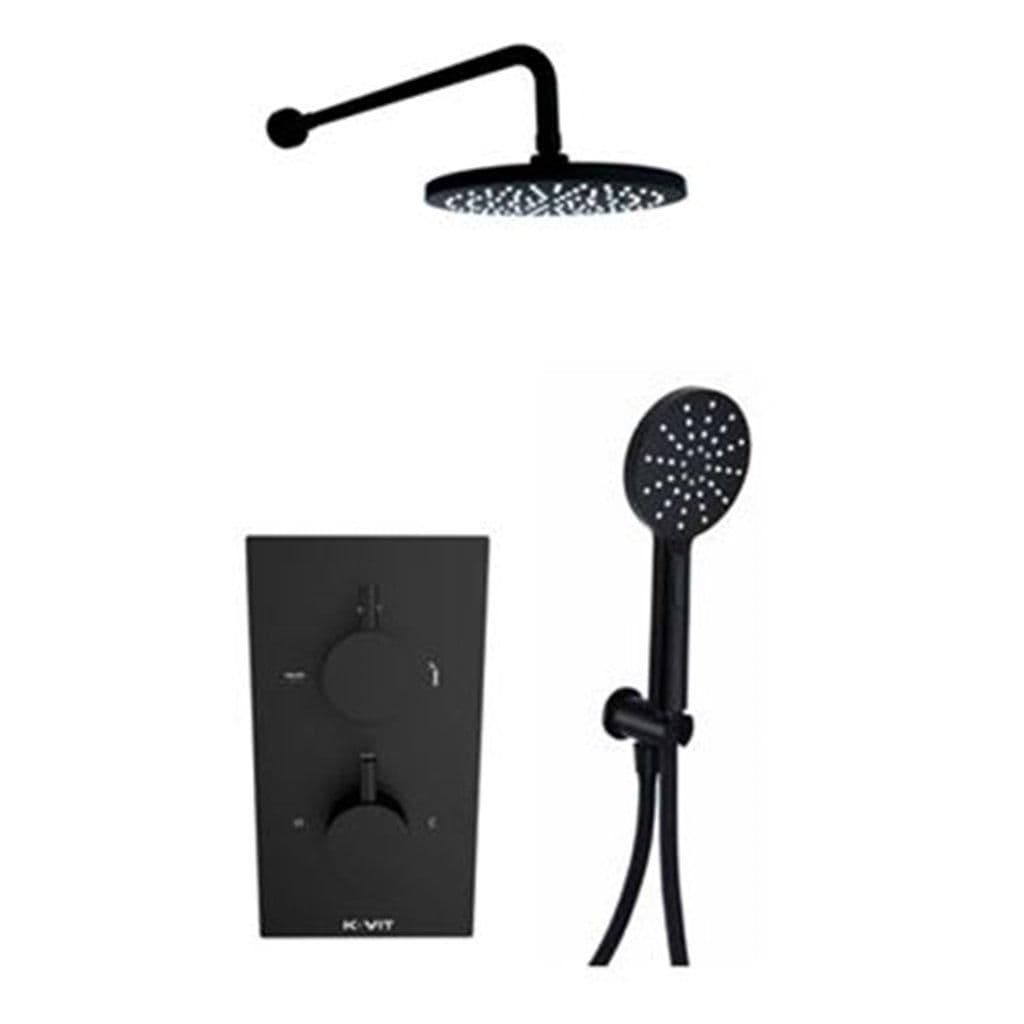 Matt Shower Separate Hand Shower Fixed Overhead Drencher