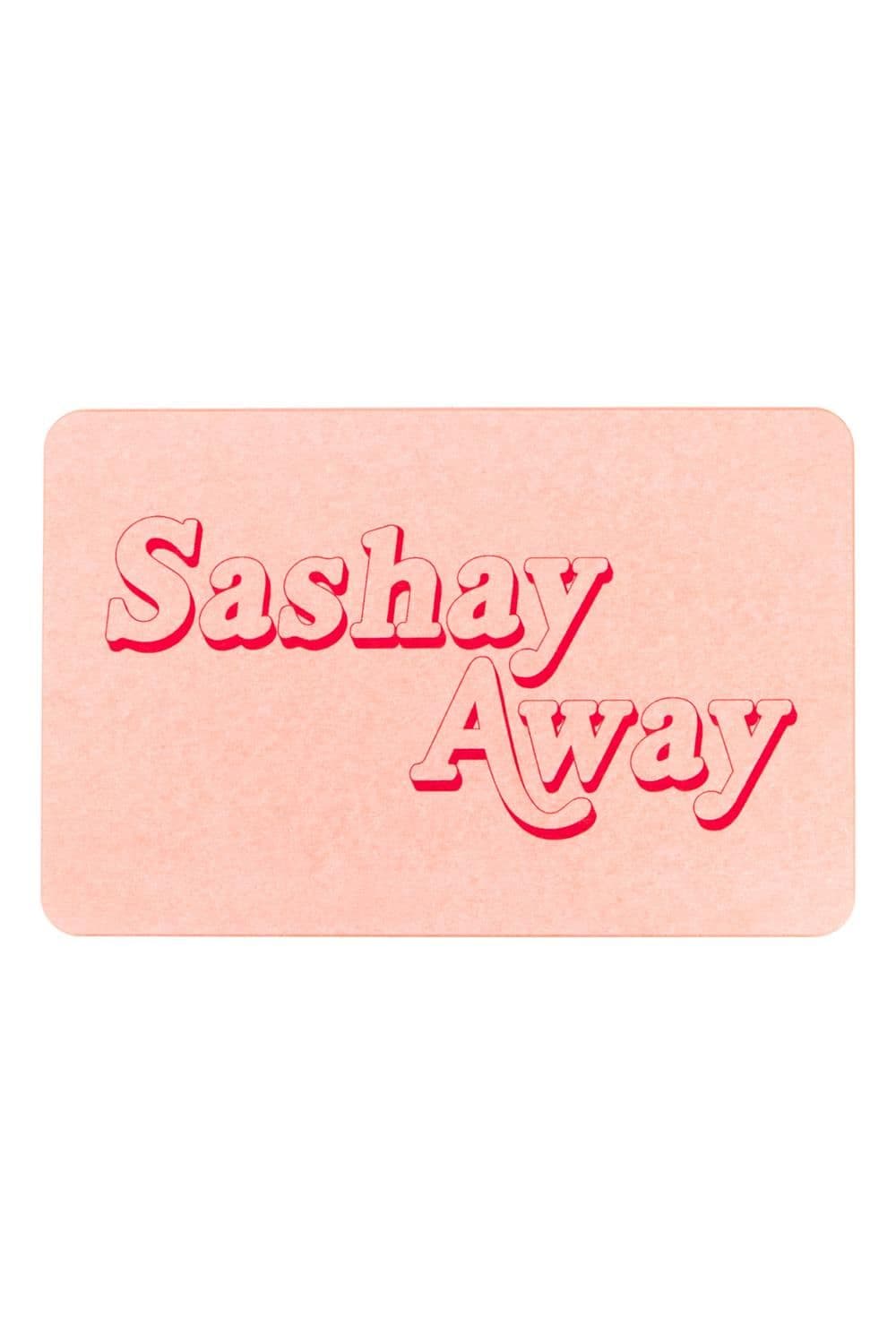 Sashay Away Stone Non Slip Bath Mat