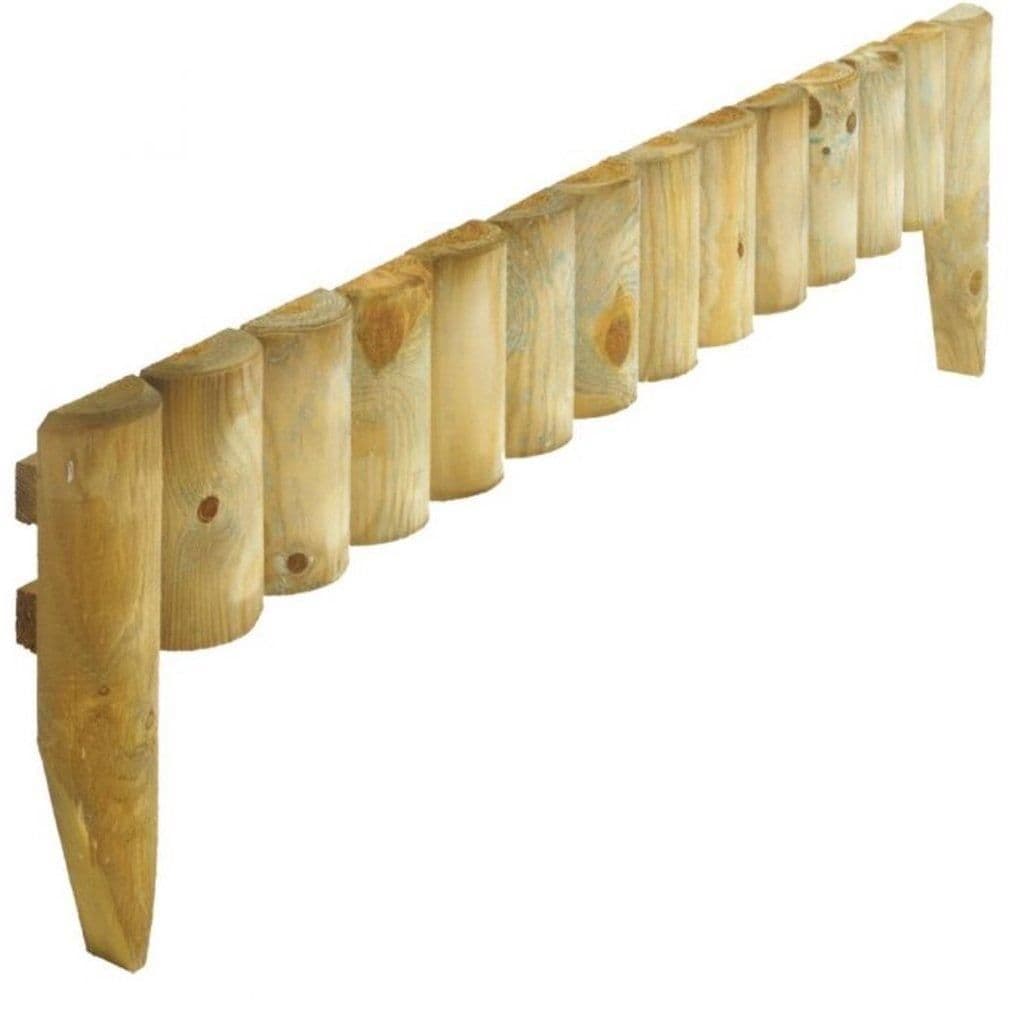 Pressure Treated 6" Border Fence 1.0m