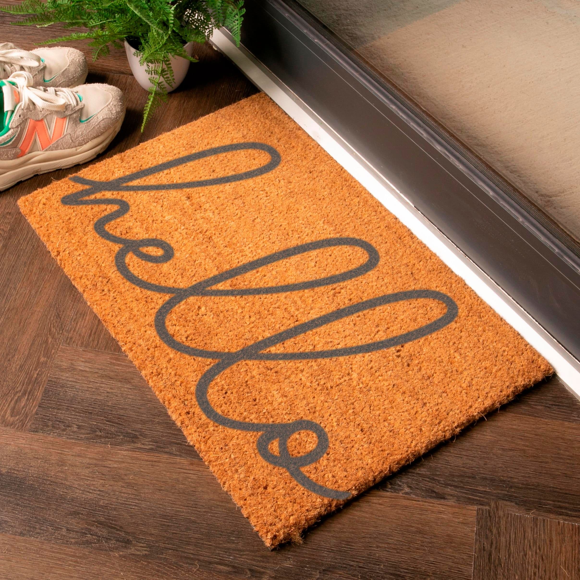 Big Hello Scribble Doormat