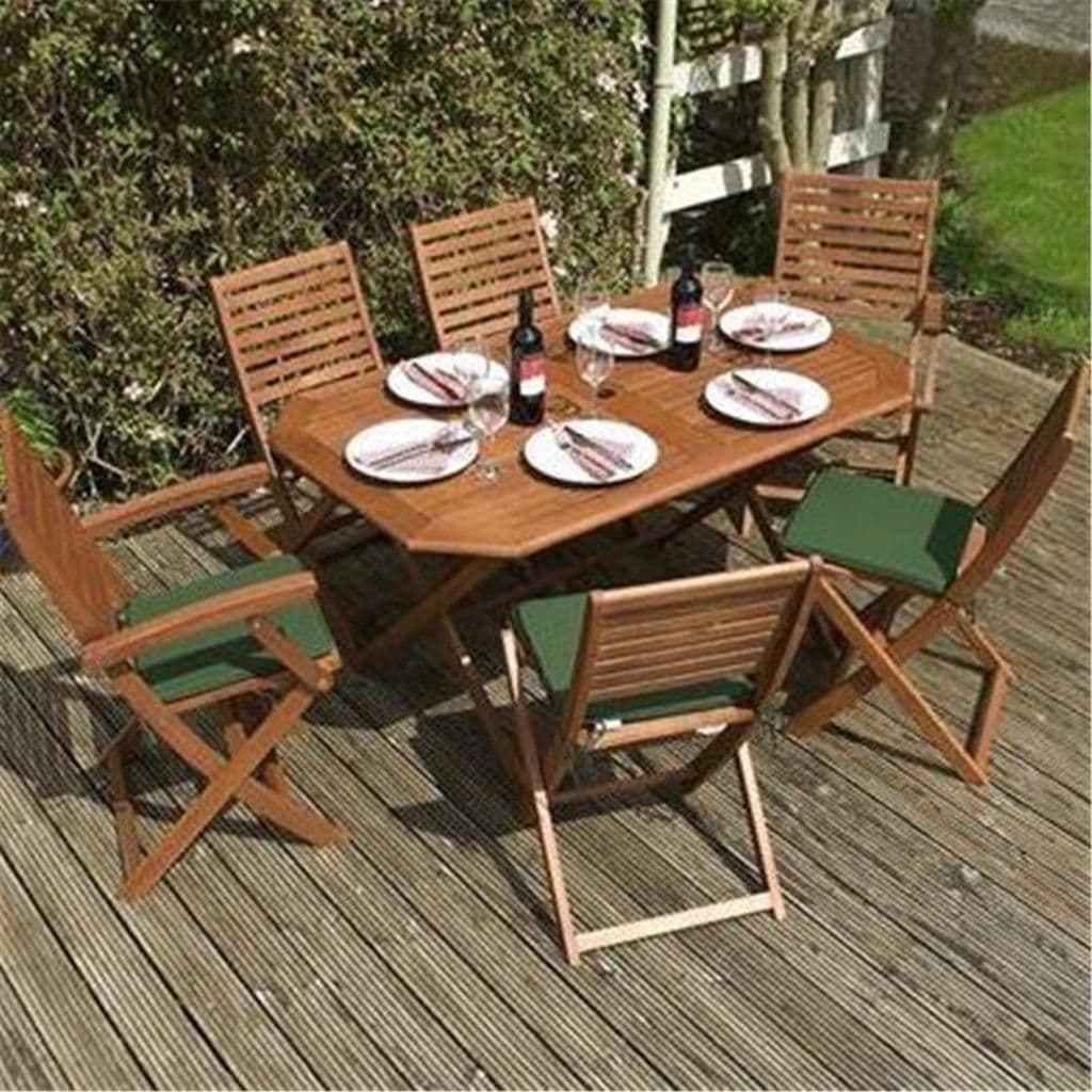 6 Seater Deluxe Plumley Garden Furniture Set