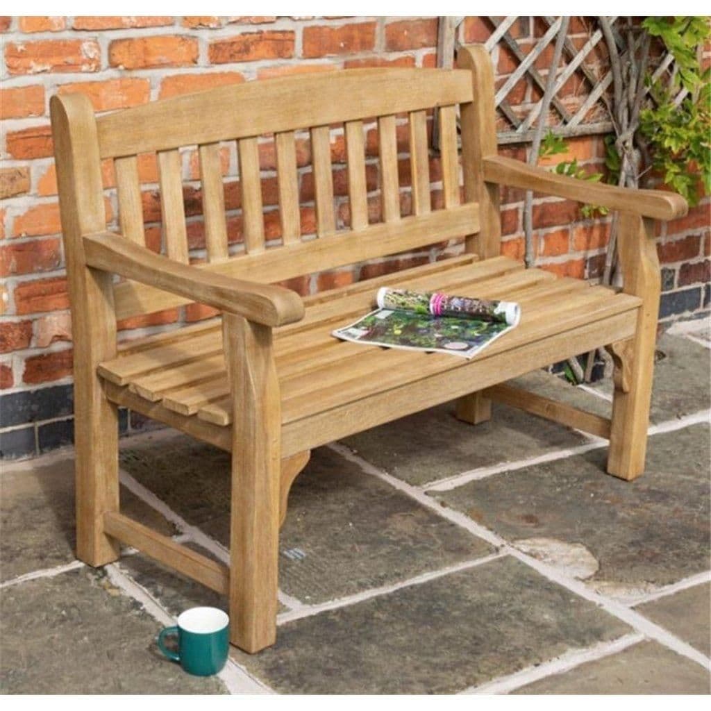 2 Seater Heavy Duty Wooden Bench