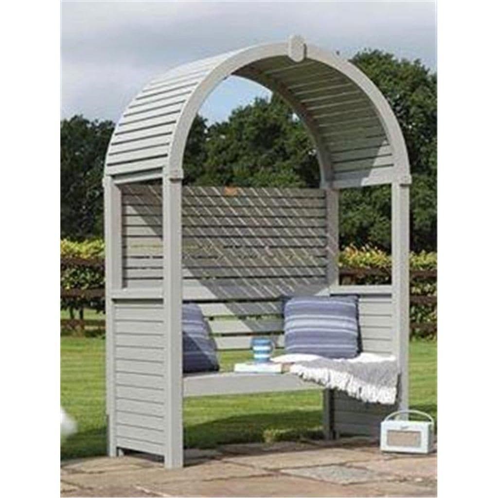 Deluxe Pressure Treated Round Top Arbour