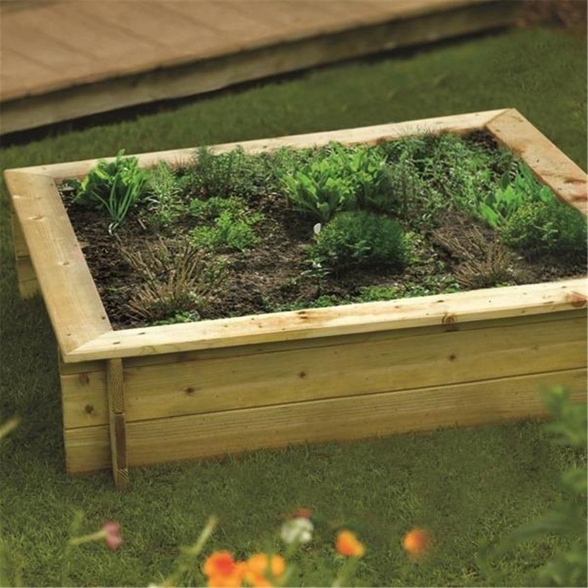 Deluxe Raised Bed Sandpit
