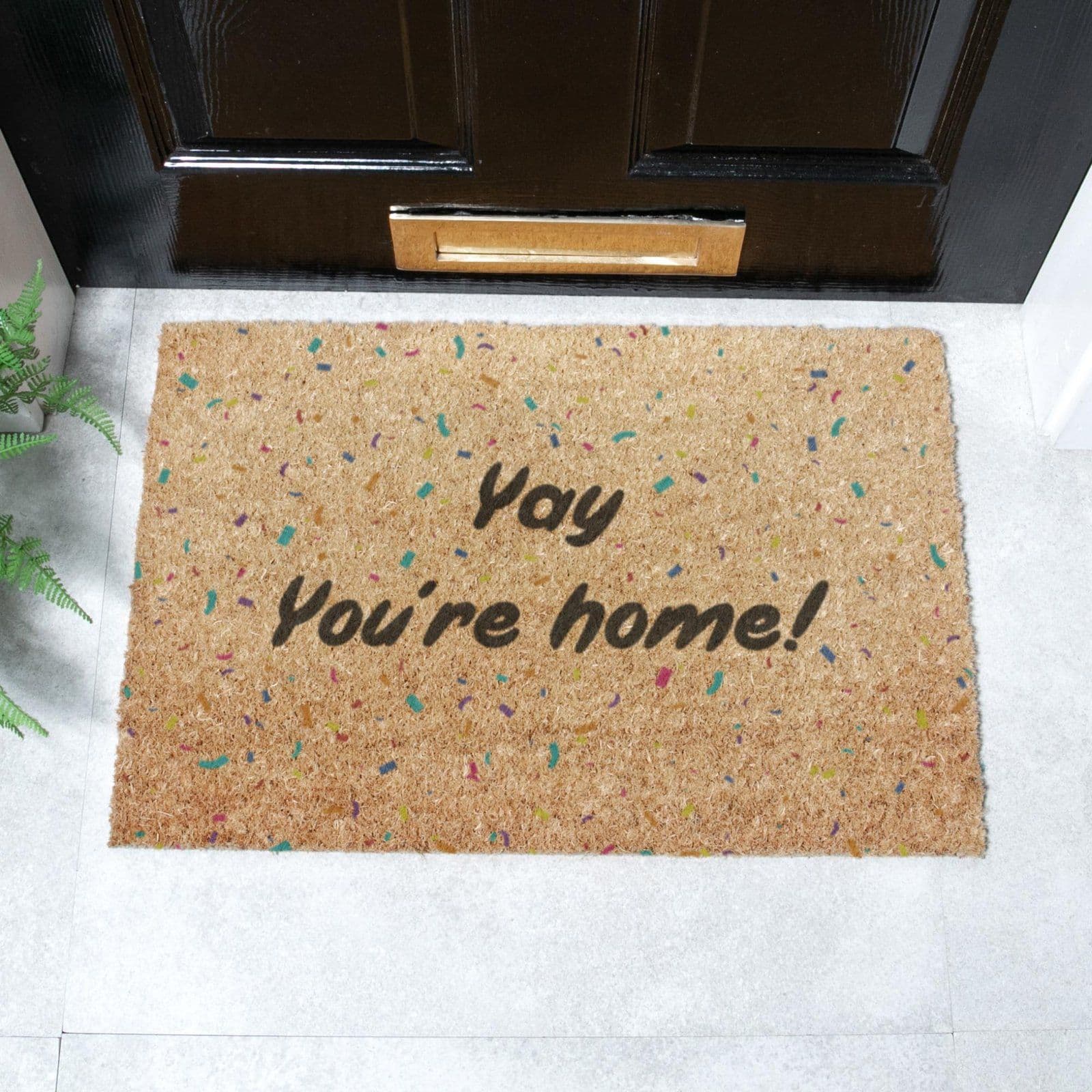 Yay Youre Home Doormat