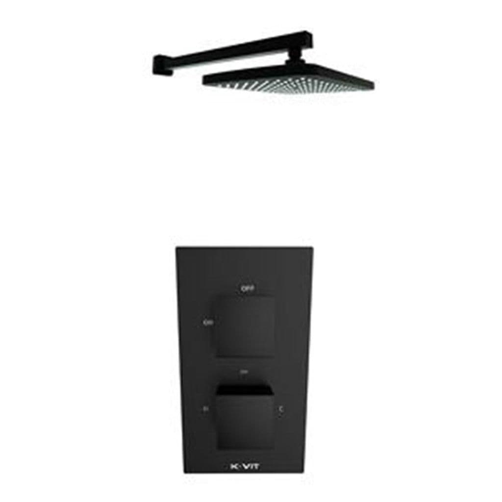 Matt Concealed Shower Fixed Overhead Drencher