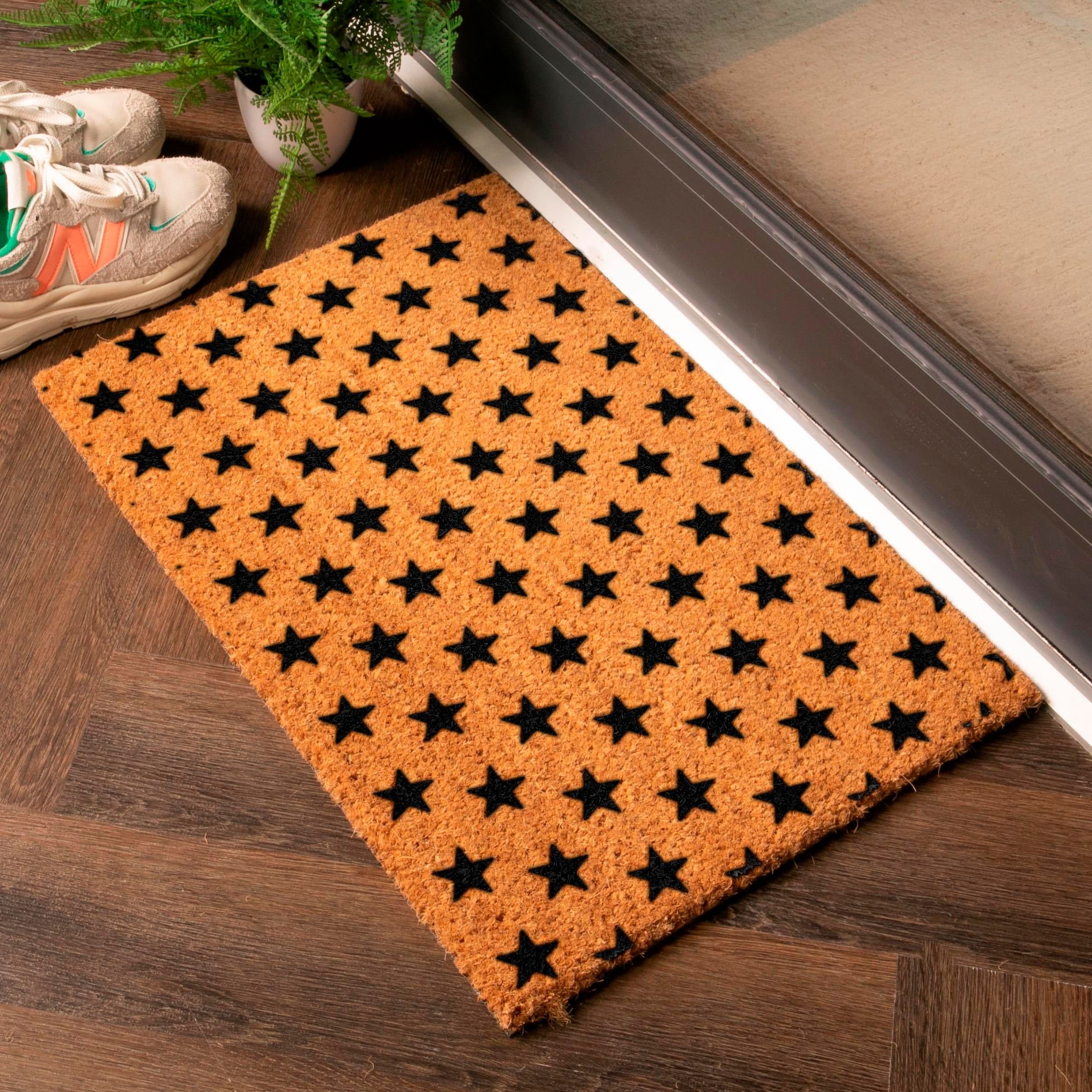 Star Pattern Design Doormat