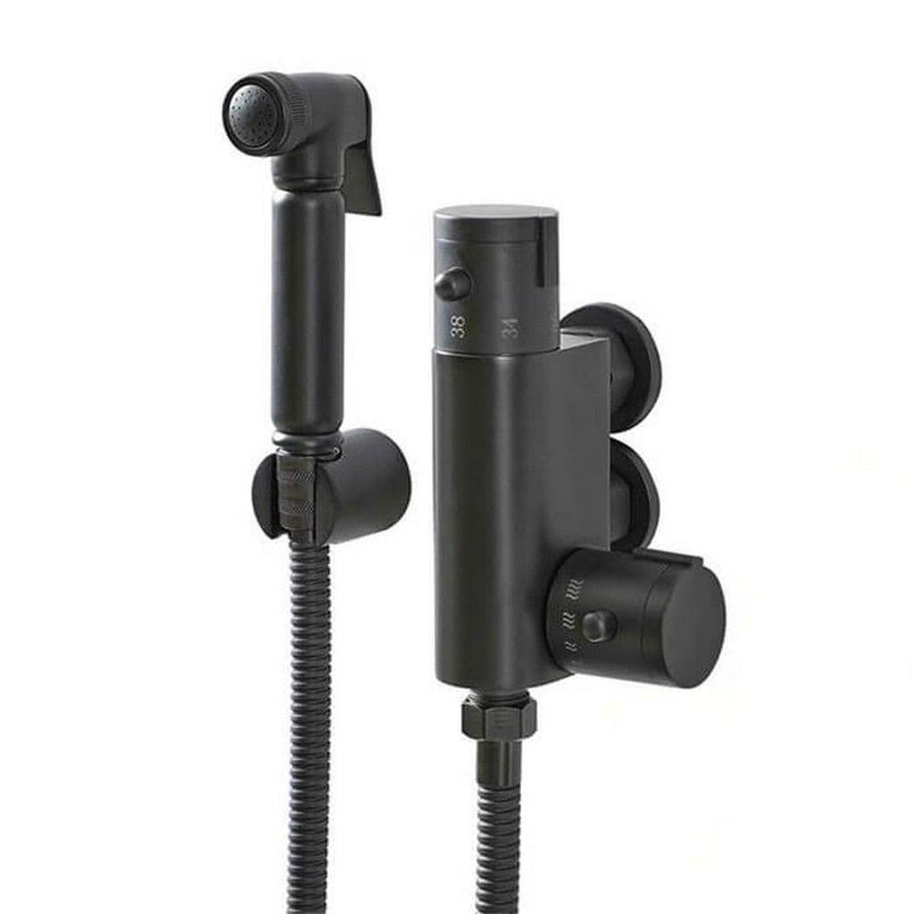Shower Douche Kit Thermostatic Mixing Valve Brass Head