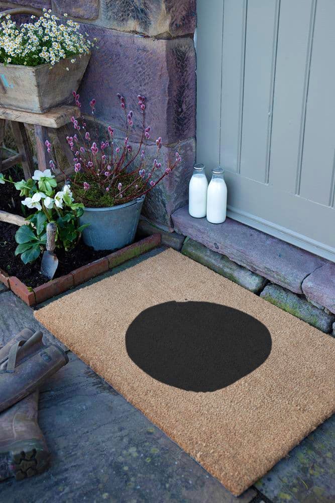 Smiley Face Country Coir Doormat