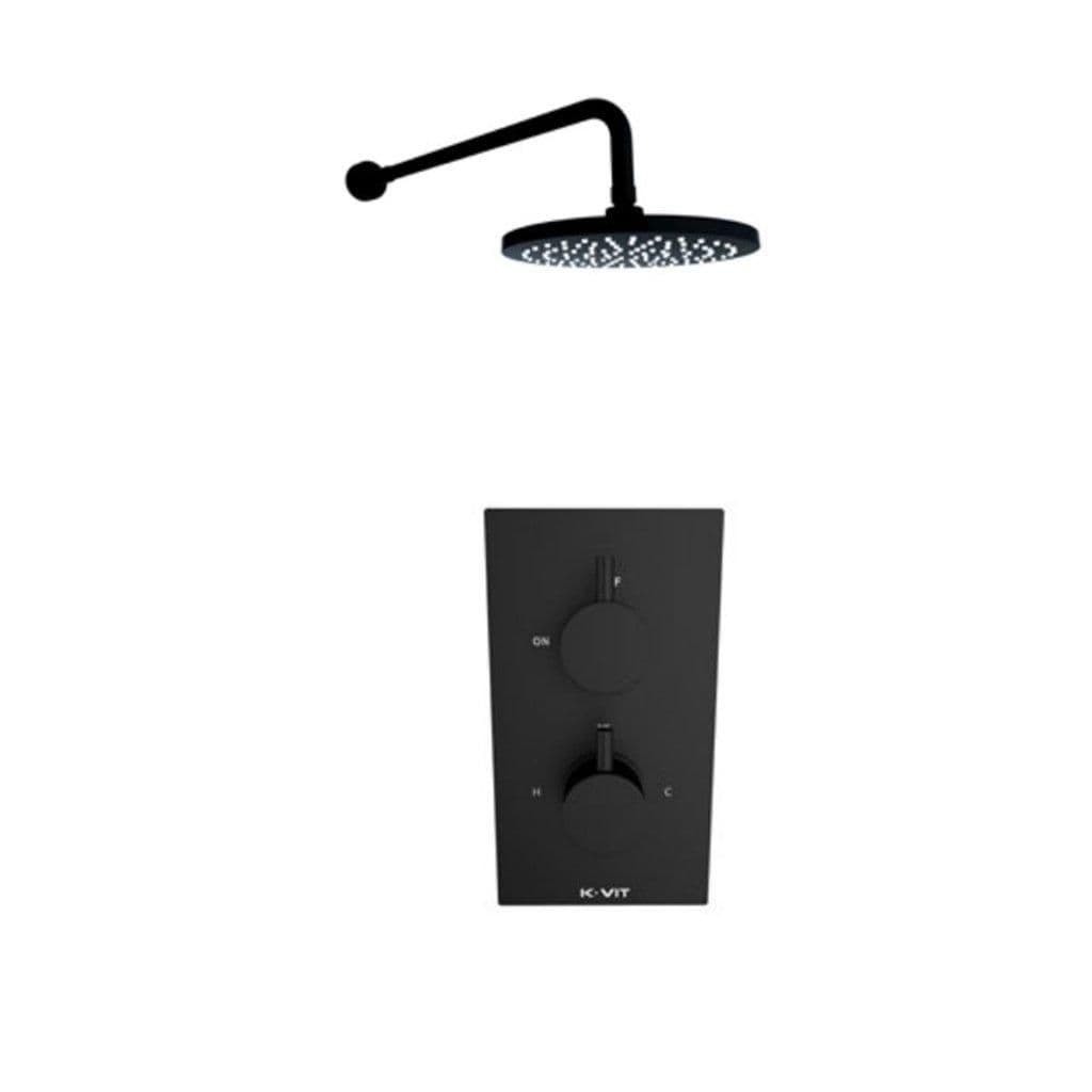 Matt Finish Concealed Mixer Shower Fixed Overhead Drencher
