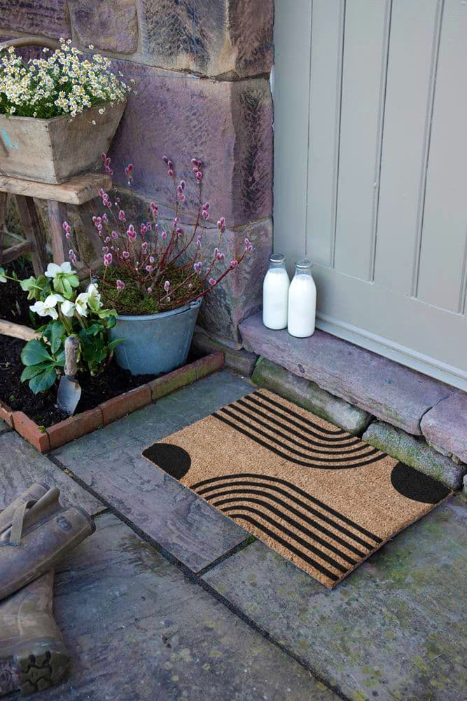 Simple Abstract Lines Doormat