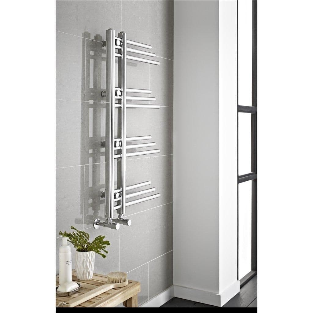 Vertical Bathroom Towel Radiator 906mm x 500mm